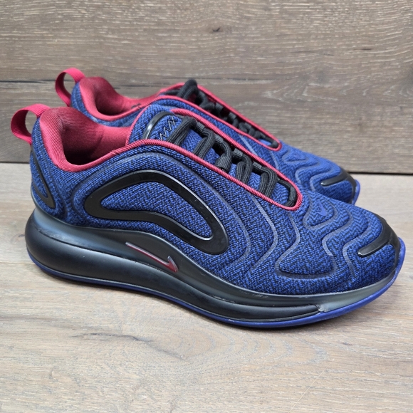 Custom Nike Air Max 720 By You Shoes Blue Black Pink Womens Athletic Shoes